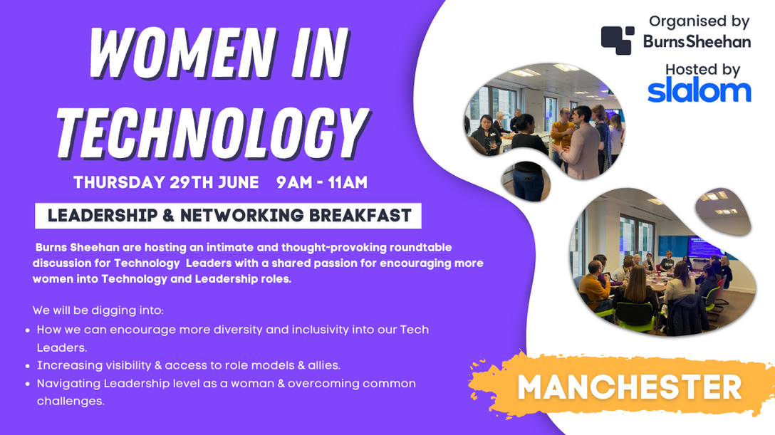Women in Technology Leadership Roundtable | Events | Burns Sheehan